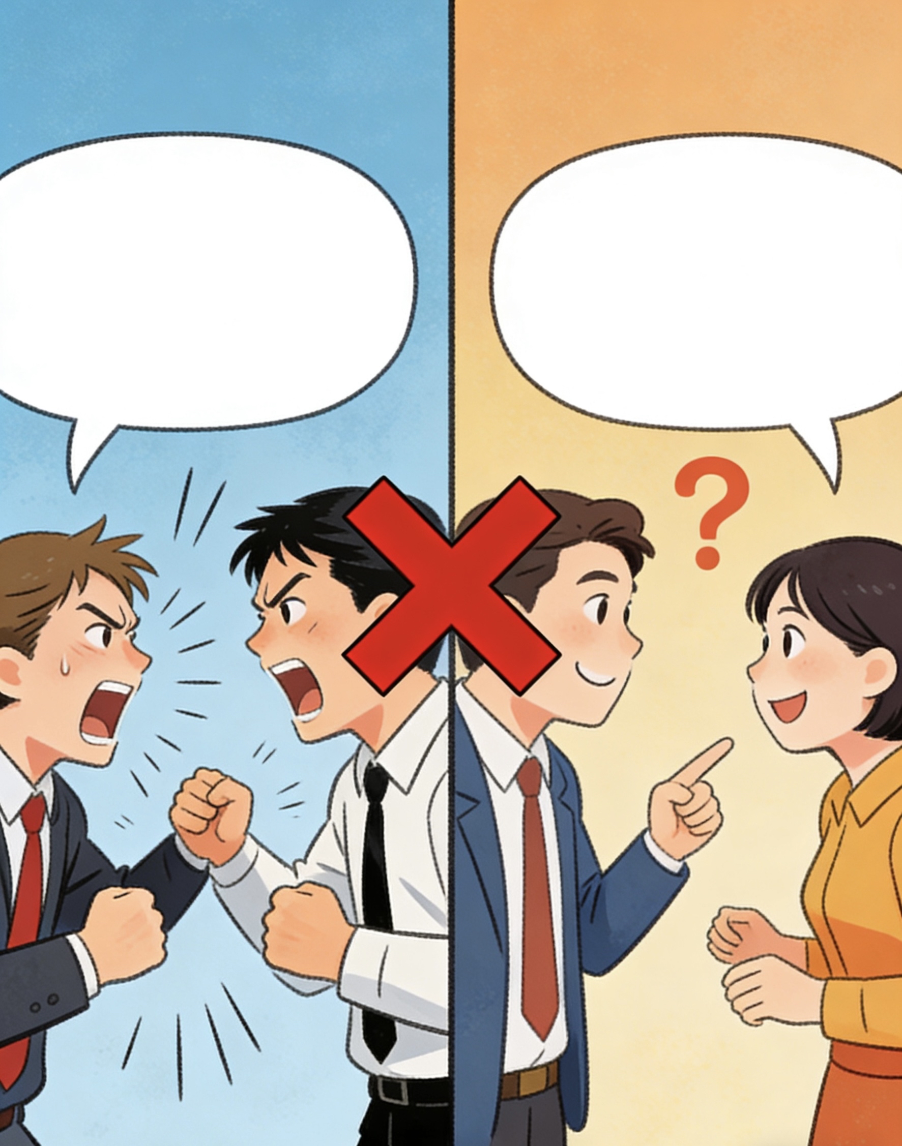 提问，是解决冲突的「缓冲器」 ⚖️