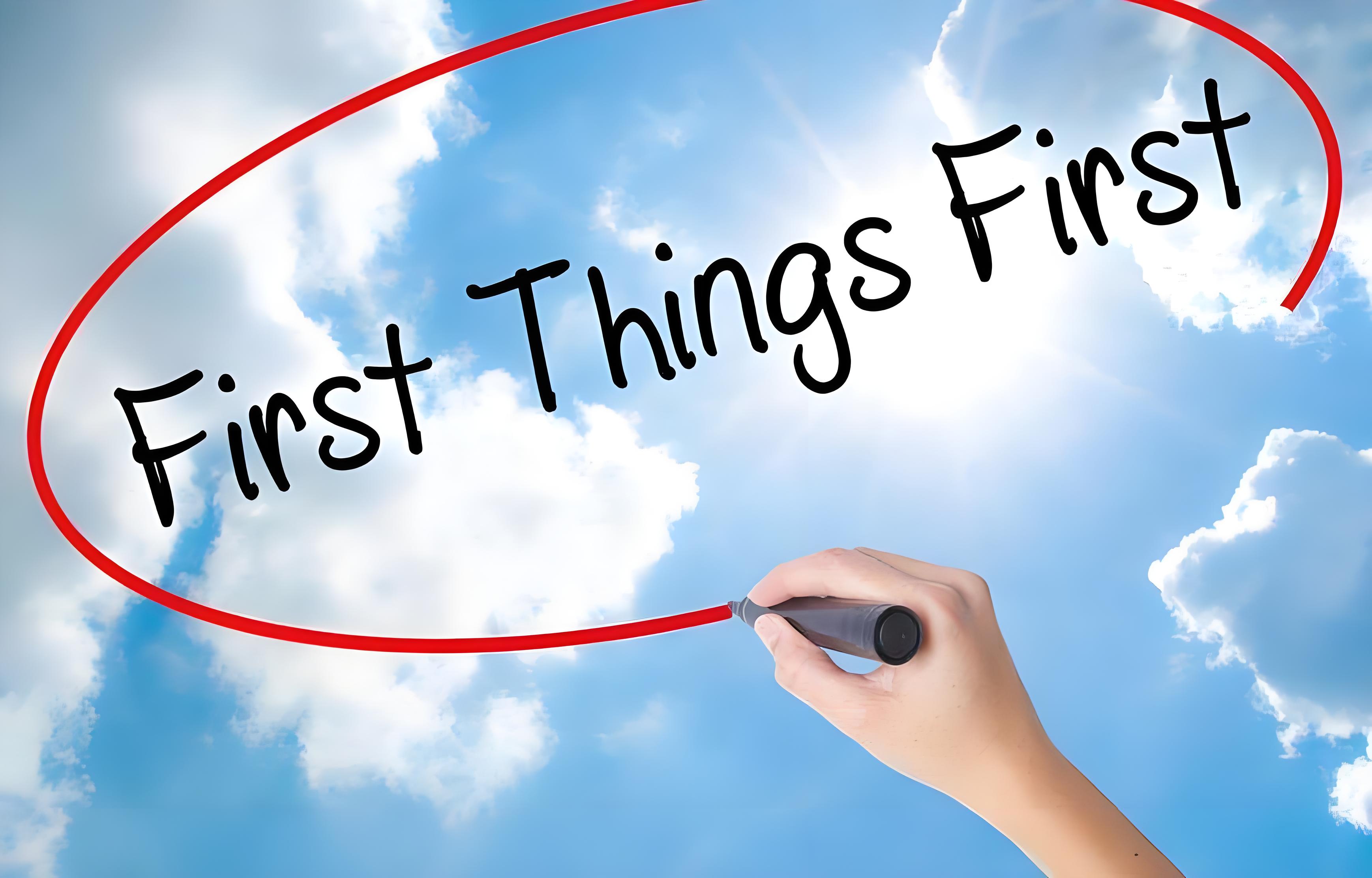 Put First Things First（要事第一）：把时间花在真正重要的事上 📅